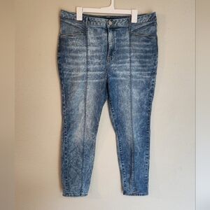 Simply Vera Verawang Skinny Ankle Jeans Size 18